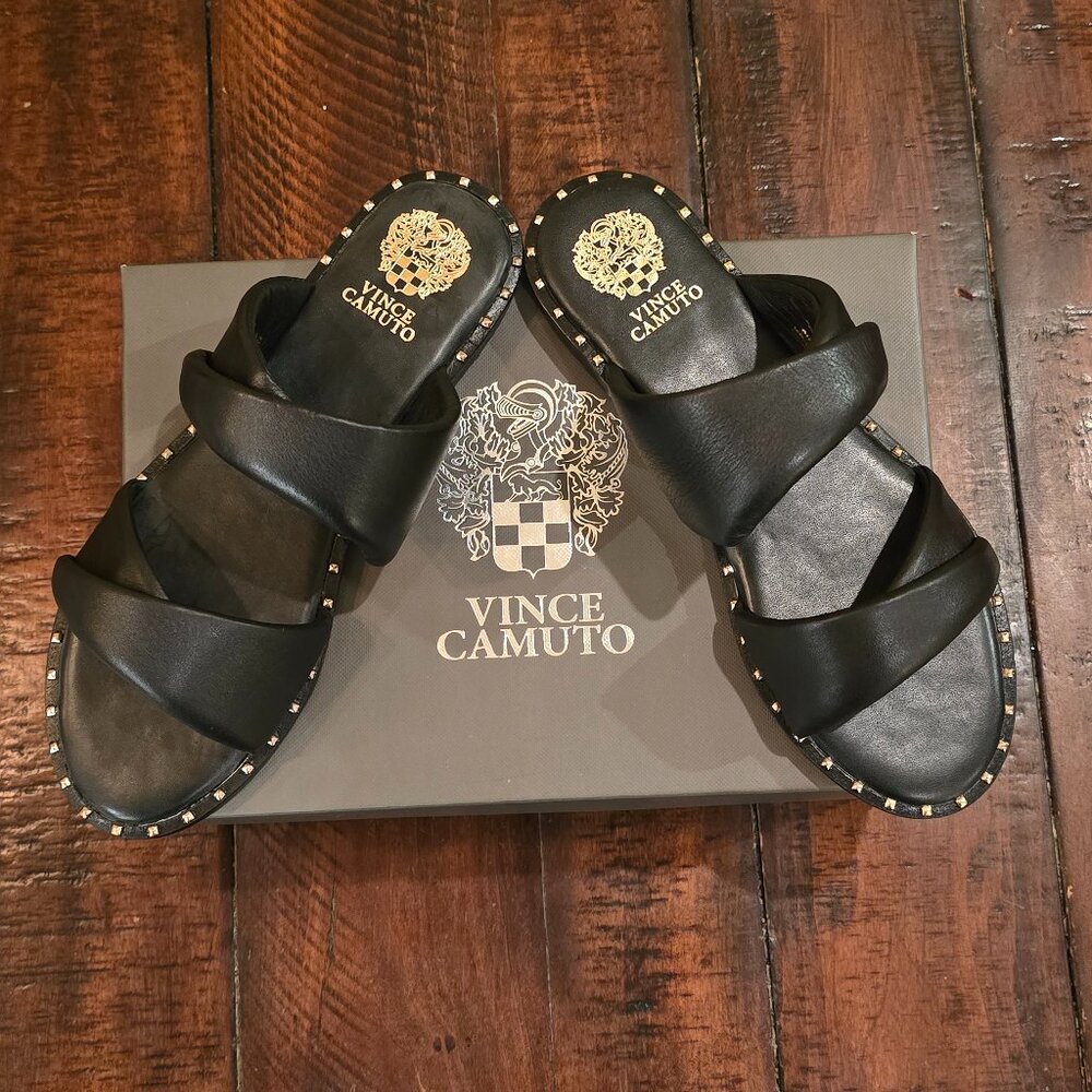 NWT - VINCE CAMUTO  Women's Leather Sandals 8.5M